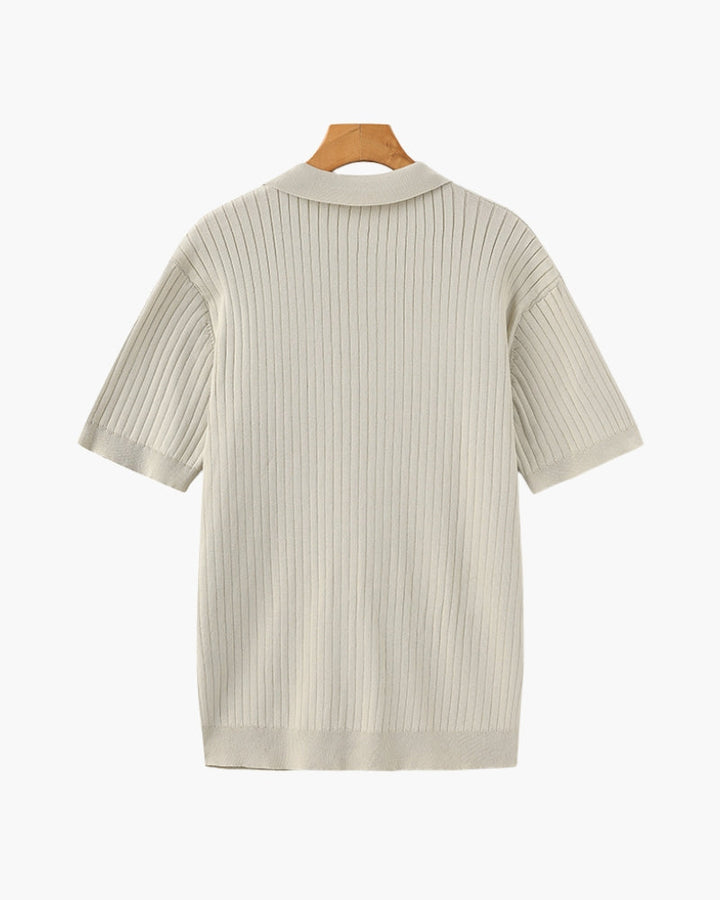 Premium Ribbed Polo