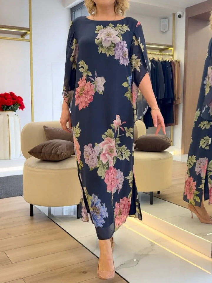 Elena™ | Elegant Floral Dress